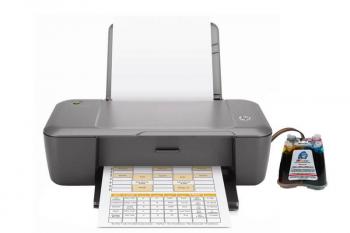 Принтер HP DeskJet 1000 с СНПЧ и чернилами Принтер HP DeskJet 1000 с СНПЧ и чернилами