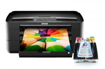 Принтер Epson WorkForce WF-7015 с СНПЧ и чернилами Принтер Epson WorkForce WF-7015 с СНПЧ и чернилами