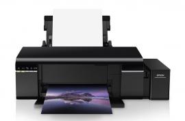 Принтер Epson L805 с оригинальной СНПЧ и светостойкими чернилами INKSYSTEM (Уценка)