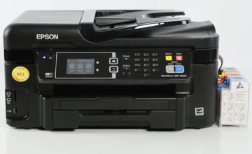 Как работать с бесчиповым Epson WF-3620?