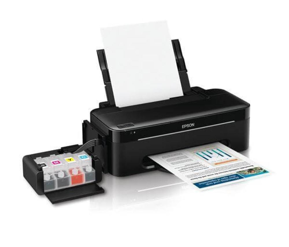 изображение Принтер Epson L100 с оригинальной СНПЧ и чернилами INKSYSTEM - изображение 1