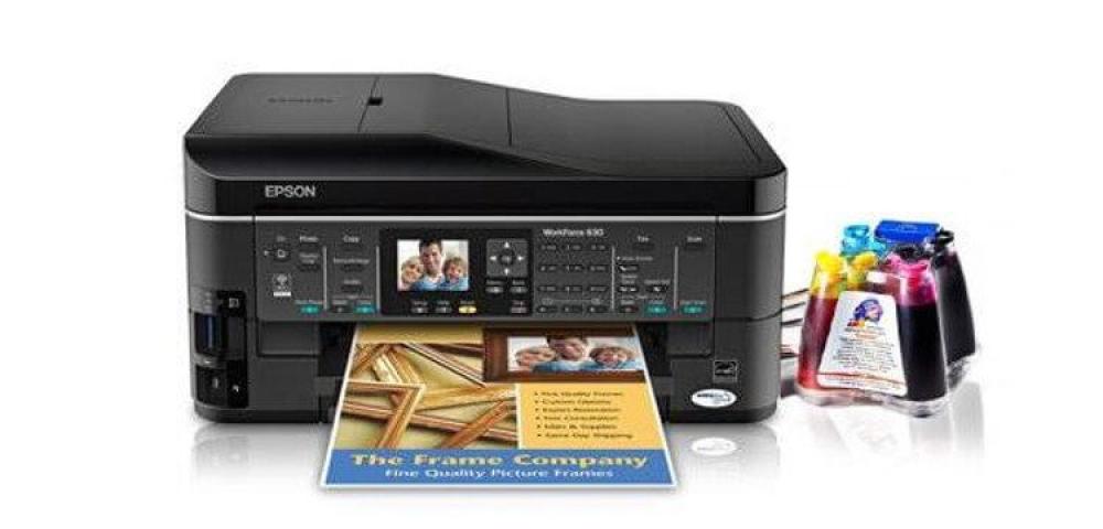 Фото Epson WorkForce 630 с СНПЧ - изображение 1