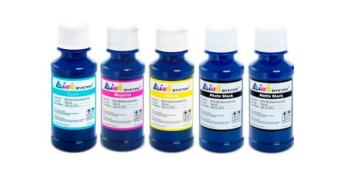 Комплект ультрахромных чернил INKSYSTEM для Epson 7700, 7710, 9700, 9710, 7908, 9908, 7910, 9910 100 мл. (5 цветов)