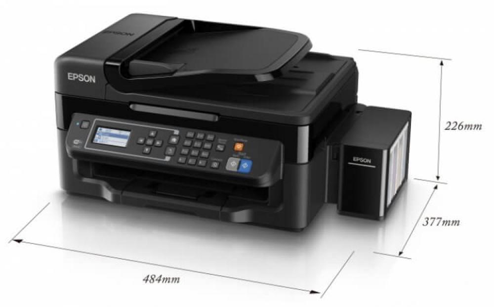 изображение МФУ Epson L566 с оригинальной СНПЧ и чернилами INKSYSTEM - изображение 2