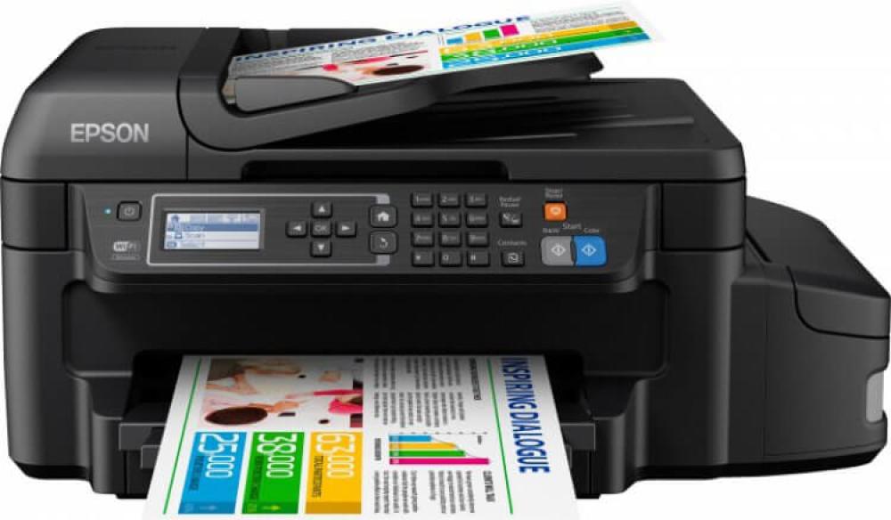 изображение МФУ Epson L655 с оригинальной СНПЧ и чернилами INKSYSTEM - изображение 1