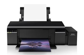 Принтер Epson L805 с оригинальной СНПЧ и чернилами