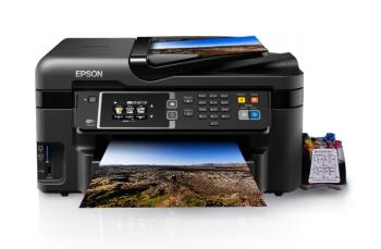 МФУ Epson Workforce WF-3620 Refurbished by Epson с СНПЧ и чернилами (Уценка)