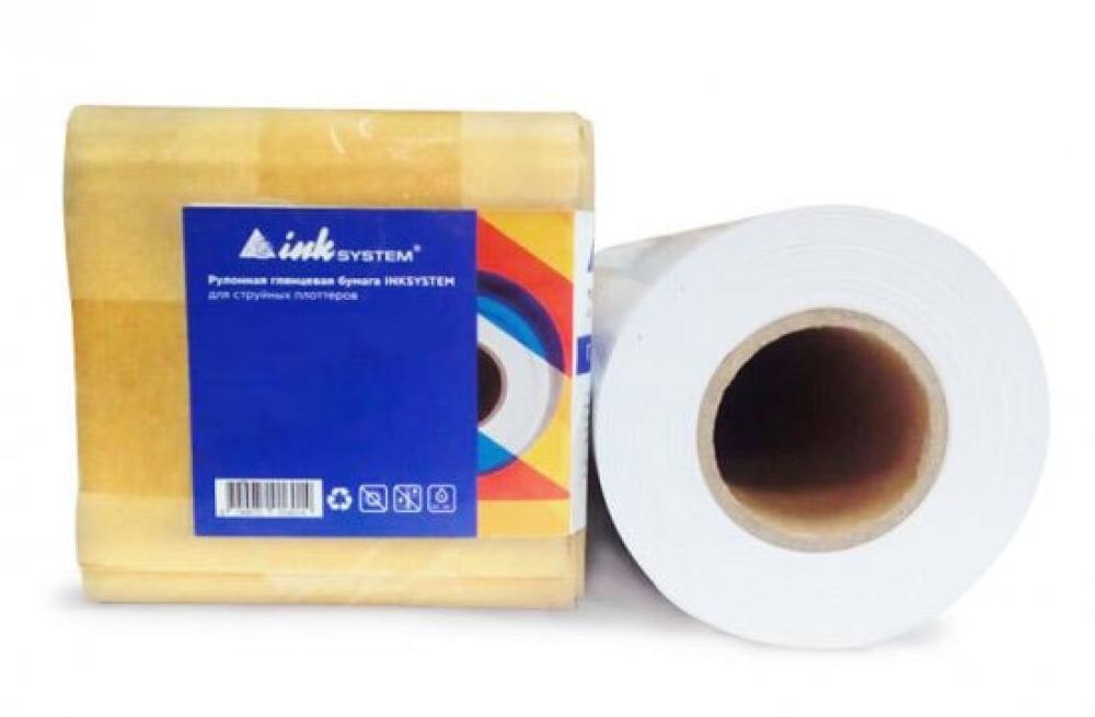 изображение Матовая фотобумага INKSYSTEM для плоттеров (180g) 36" (914мм), рулон 30m - изображение 1