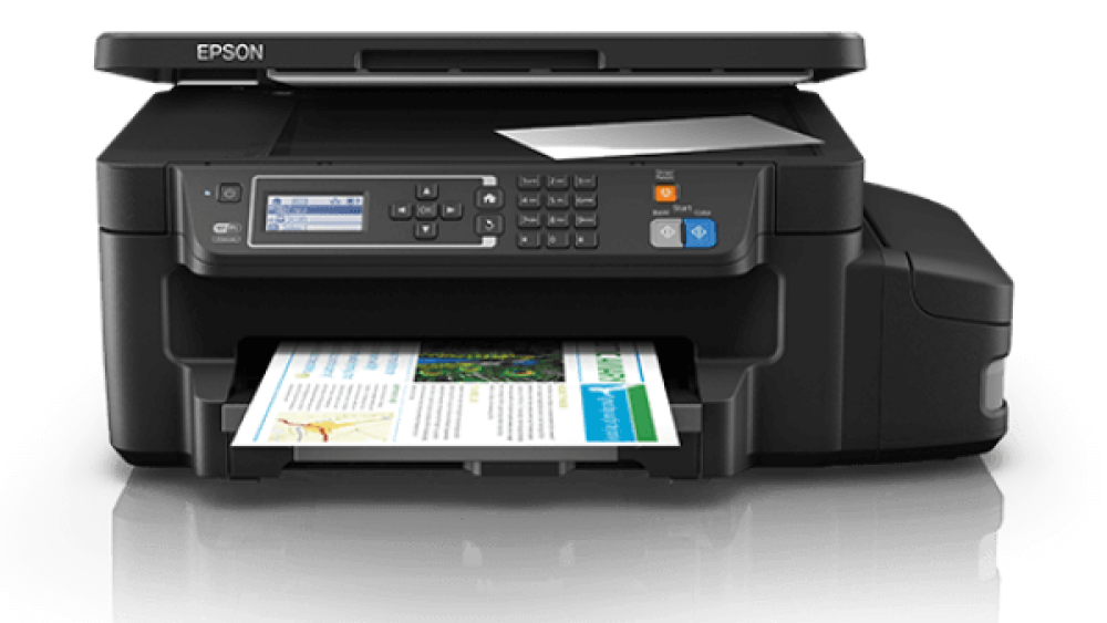 изображение МФУ Epson L605 с оригинальной СНПЧ и чернилами INKSYSTEM - изображение 1