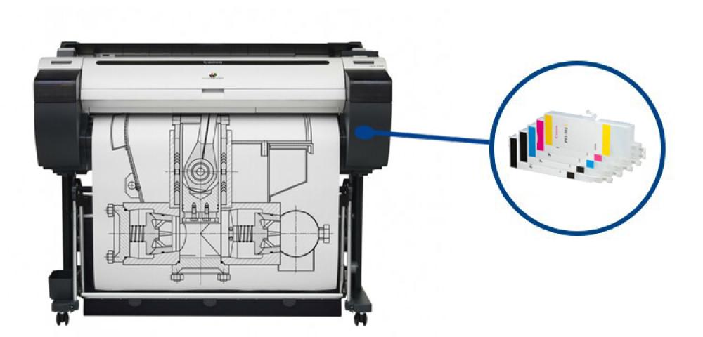 изображение Плоттер Canon imagePROGRAF IPF780 с ПЗК - изображение 1