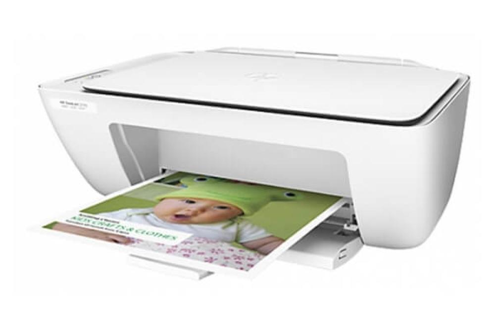 изображение МФУ HP DeskJet 2130 с СНПЧ и чернилами - изображение 2