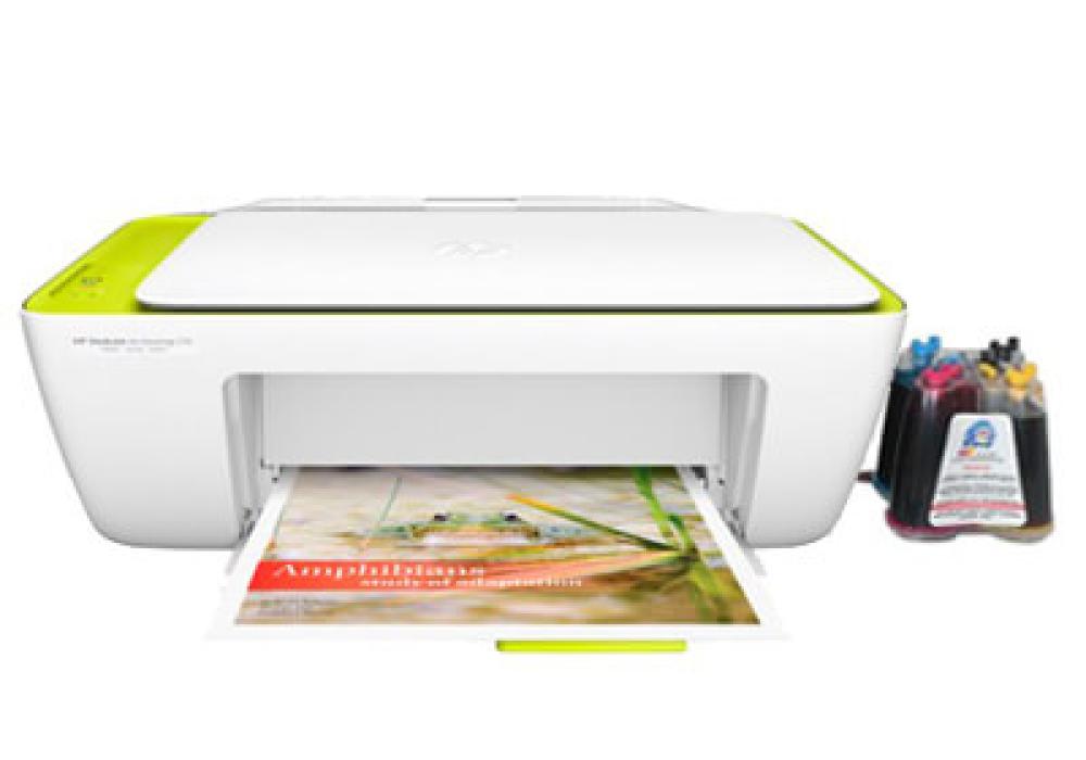изображение МФУ HP DeskJet Ink Advantage 2135 с СНПЧ и чернилами - изображение 1