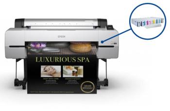 Плоттер Epson SureColor SC-P10000 с ПЗК и чернилами