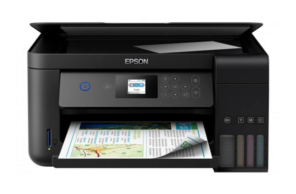 изображение МФУ Epson EcoTank ET-2750 с оригинальной СНПЧ и чернилами - изображение 2