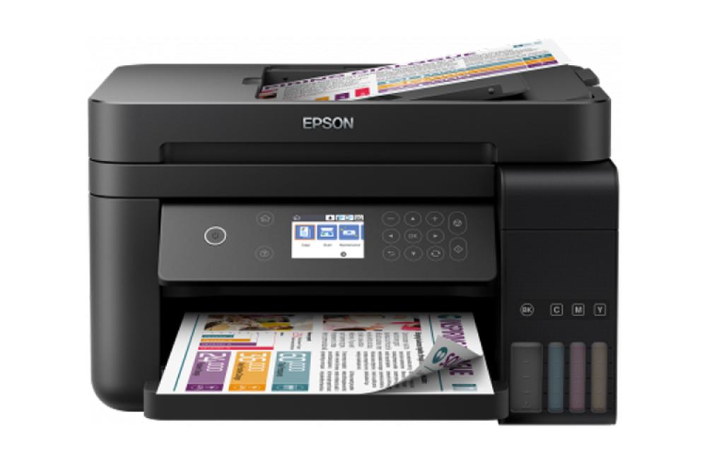 изображение МФУ Epson EcoTank ET-3750 с оригинальной СНПЧ и чернилами - изображение 1