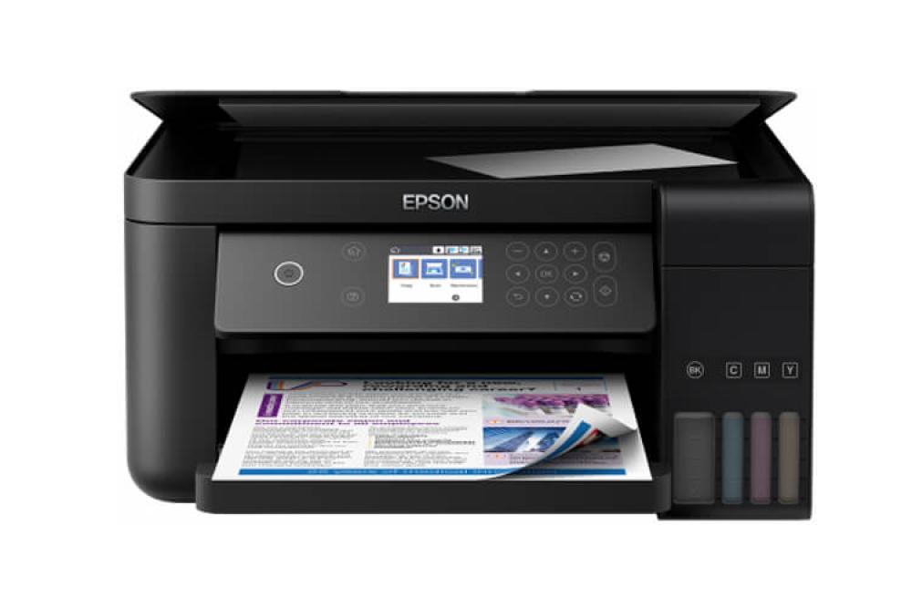 изображение МФУ Epson EcoTank ET-3700 с оригинальной СНПЧ и чернилами INKSYSTEM - изображение 1