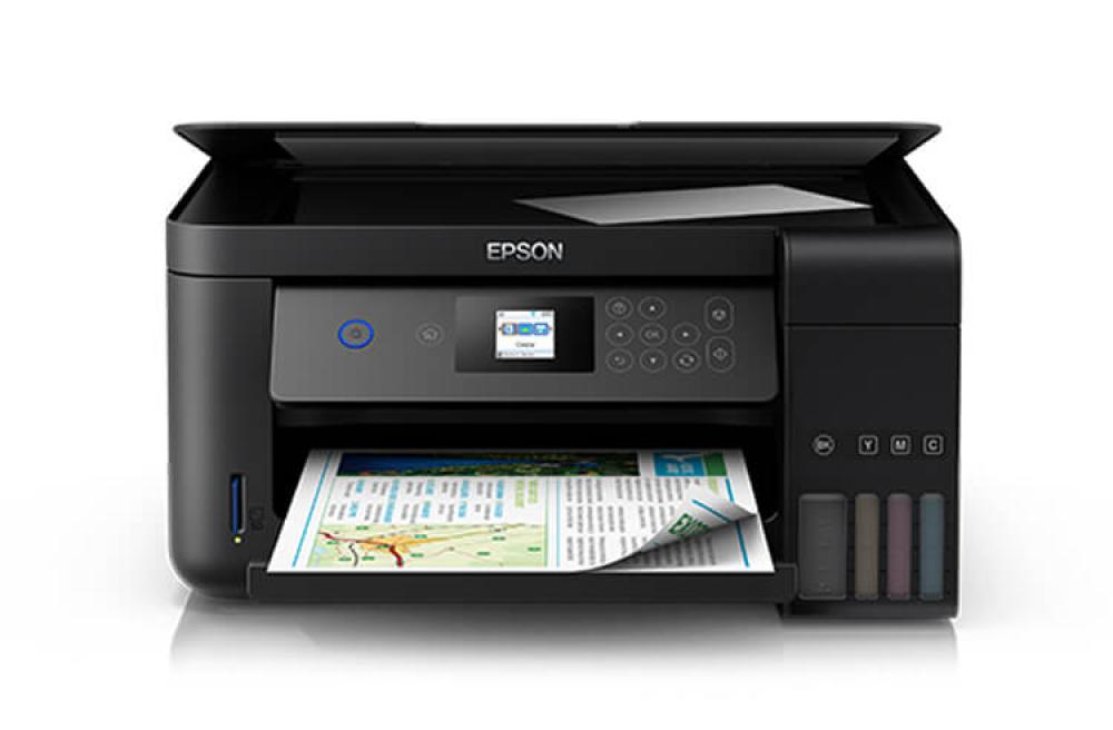 изображение МФУ Epson L4160 с оригинальной СНПЧ и чернилами - изображение 1