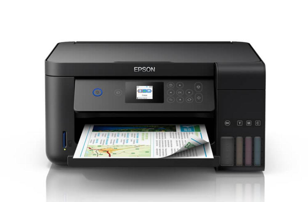 изображение МФУ Epson L4160 с оригинальной СНПЧ и чернилами - изображение 2