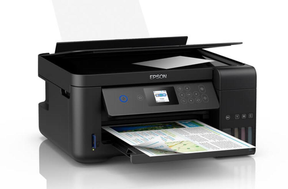 изображение МФУ Epson L4160 с оригинальной СНПЧ и чернилами INKSYSTEM - изображение 4