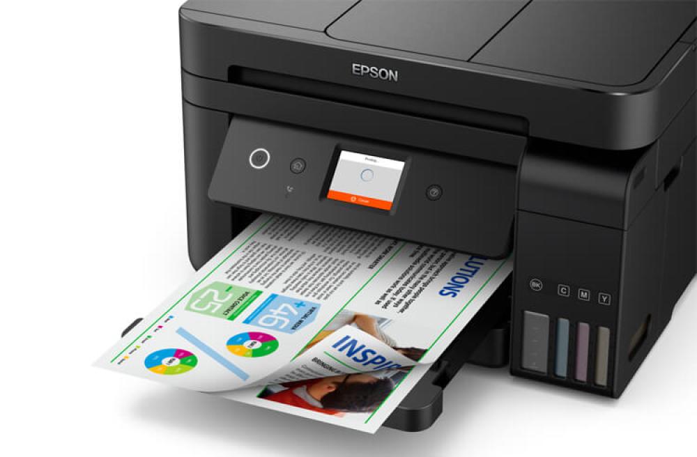 изображение МФУ Epson L6190 с оригинальной СНПЧ и чернилами - изображение 4