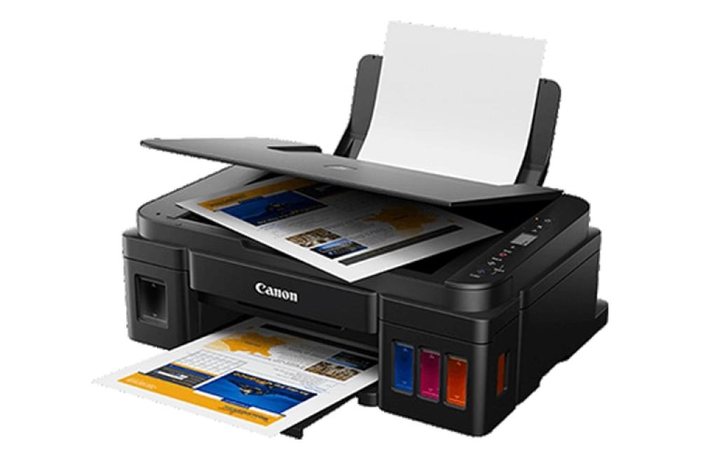 изображение МФУ Canon PIXMA G2410 с оригинальной СНПЧ и чернилами INKSYSTEM - изображение 3