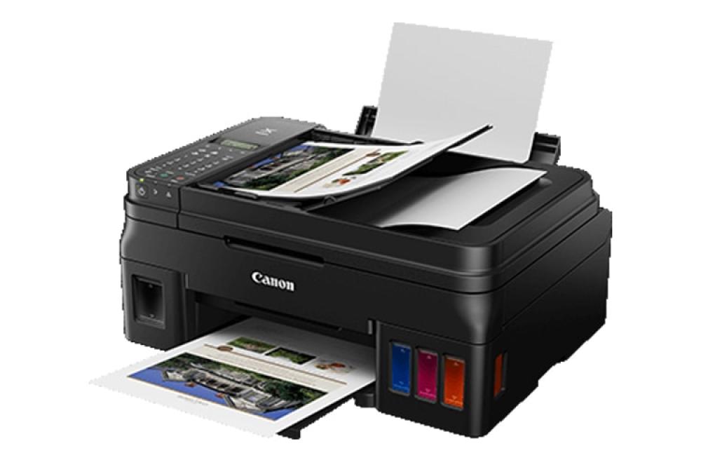 изображение МФУ Canon PIXMA G4410 с оригинальной СНПЧ и чернилами - изображение 3