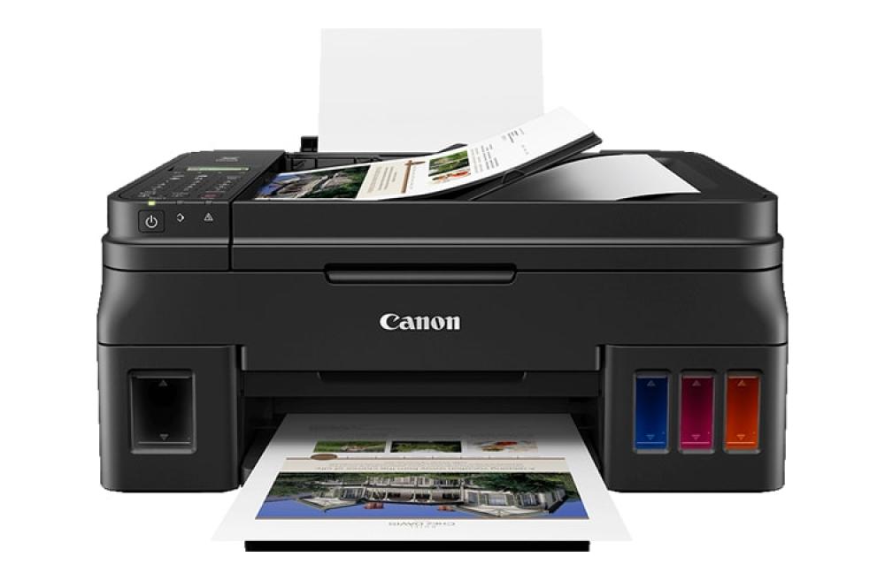 изображение МФУ Canon PIXMA G4410 с оригинальной СНПЧ и чернилами INKSYSTEM - изображение 1
