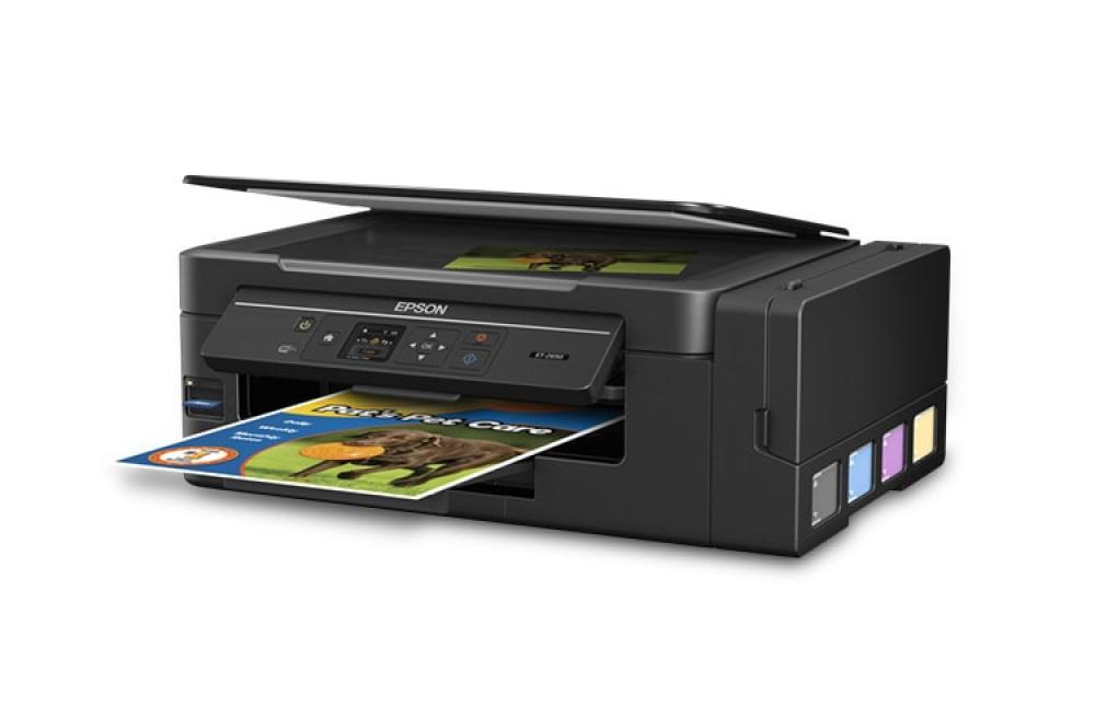 изображение МФУ Epson Expression EcoTank ET-2650 с оригинальной СНПЧ и чернилами - изображение 2