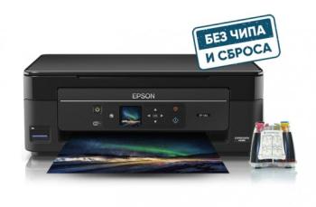МФУ Epson Expression Home XP-342 с СНПЧ и сублимационными чернилами