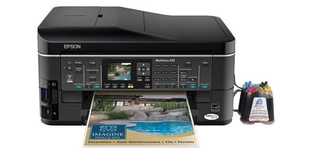 Фото EPSON WorkForce 635 Refurbished с СНПЧ - изображение 1