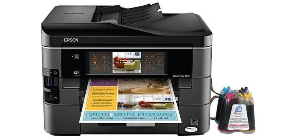 Фото EPSON WorkForce 845 Refurbished с СНПЧ - изображение 1
