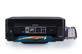 МФУ Epson Expression Home XP-352 с СНПЧ и чернилами