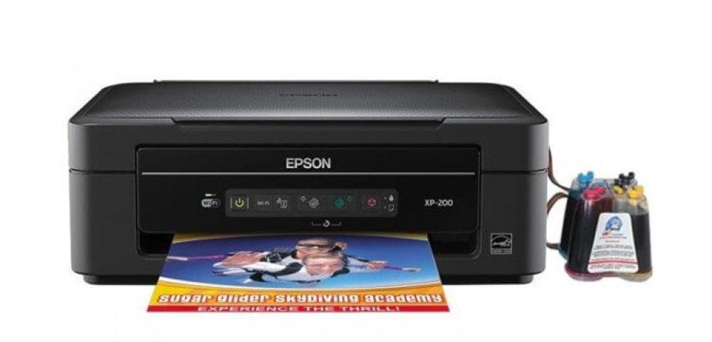 Фото EPSON XP-200 с СНПЧ - изображение 1