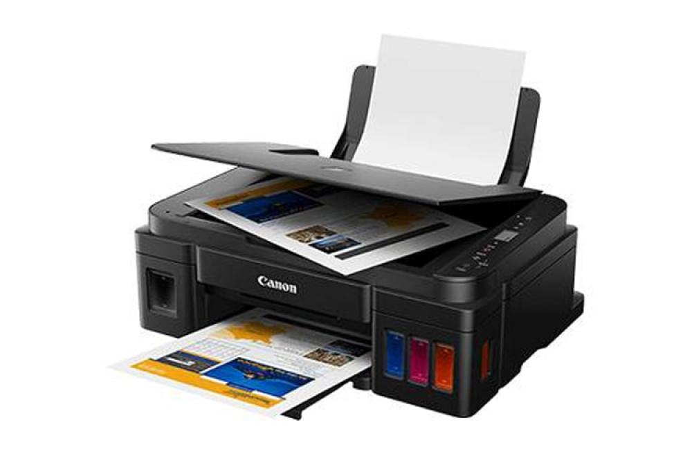 изображение МФУ Canon PIXMA G2411 с оригинальной СНПЧ и чернилами - изображение 2