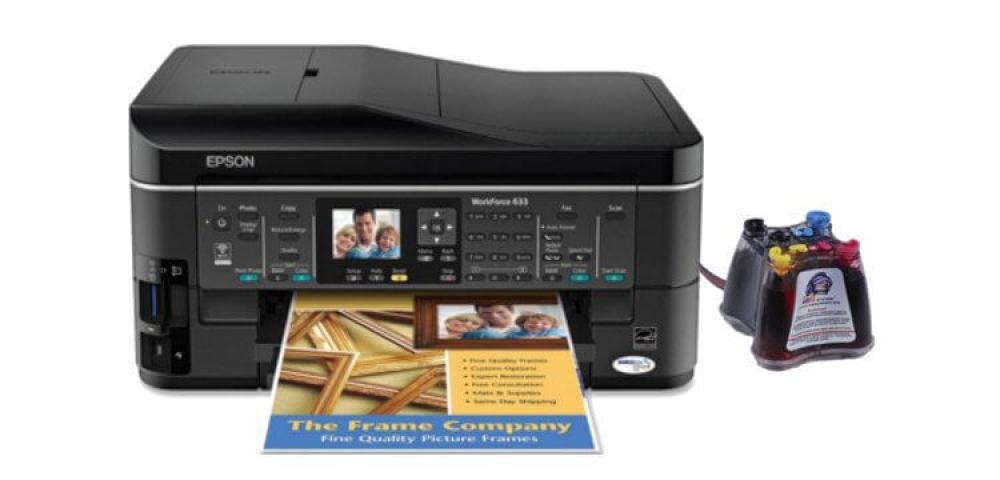 Фото EPSON WorkForce 633 Refurbished с СНПЧ - изображение 1