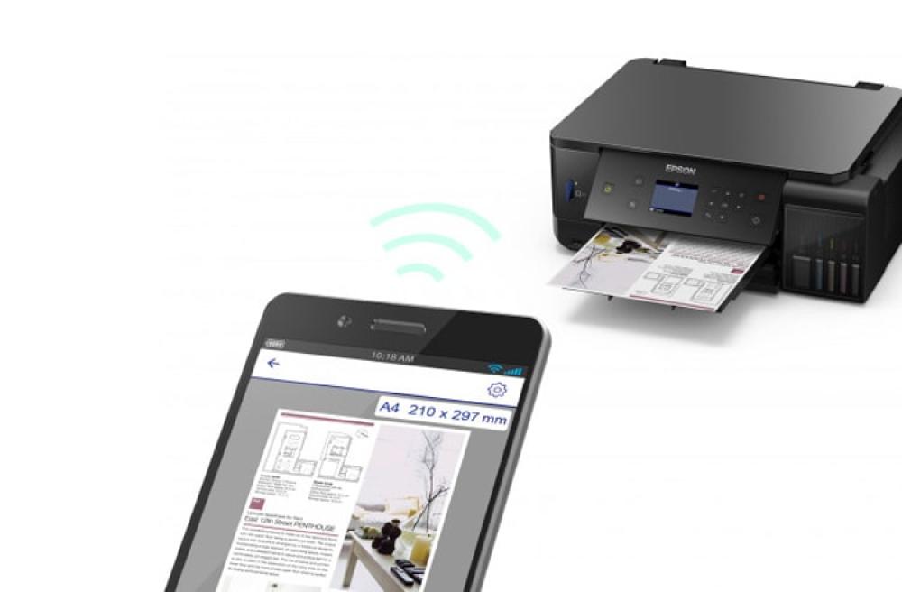 изображение МФУ Epson L7160 с оригинальной СНПЧ и чернилами - изображение 3