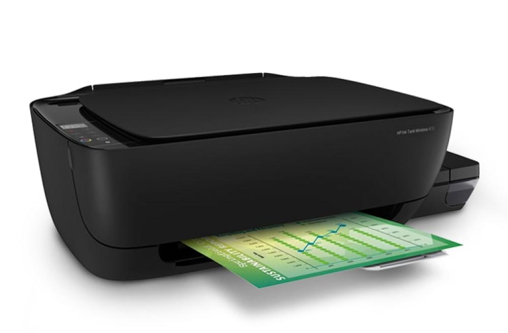 изображение МФУ HP Ink Tank 415 с оригинальной СНПЧ и чернилами - изображение 2