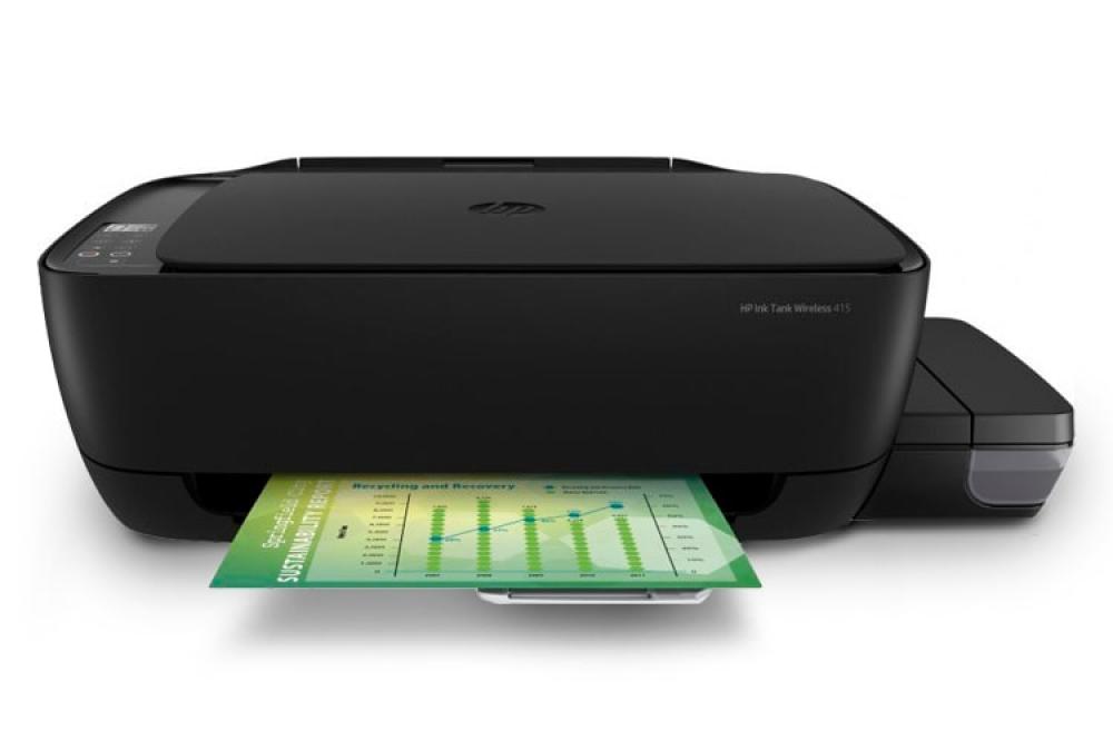 изображение МФУ HP Ink Tank 415 с оригинальной СНПЧ и чернилами INKSYSTEM - изображение 1