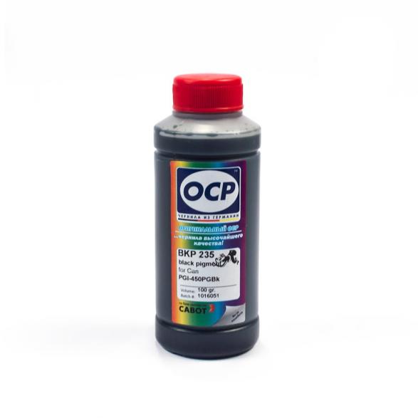 изображение Пигментные чернила OCP для Canon PIXMA (BKP235) Black 100мл