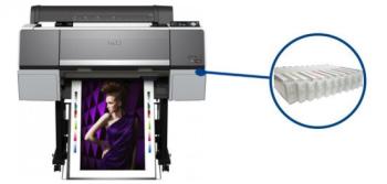 Плоттер Epson SureColor SC-P7000 Spectro с ПЗК и чернилами