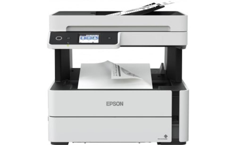 изображение МФУ Epson M3140 с оригинальной СНПЧ и чернилами