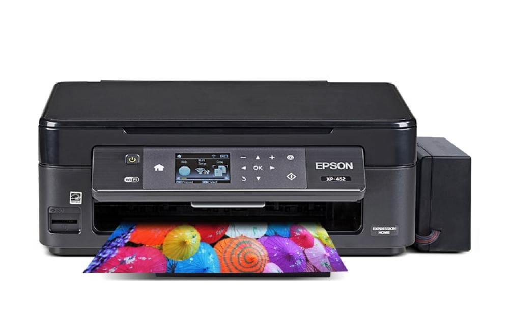 изображение МФУ Epson Expression Home XP-452 с БСНПЧ и чернилами ORIGINALAM.NET - изображение 1