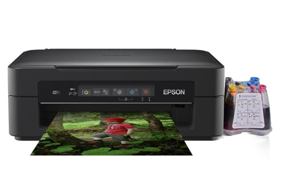 изображение МФУ Epson Expression Home XP-255 с СНПЧ и сублимационными чернилами - изображение 1