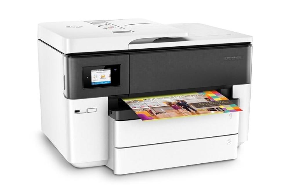 изображение МФУ HP OfficeJet Pro 7740 с СНПЧ и чернилами - изображение 3