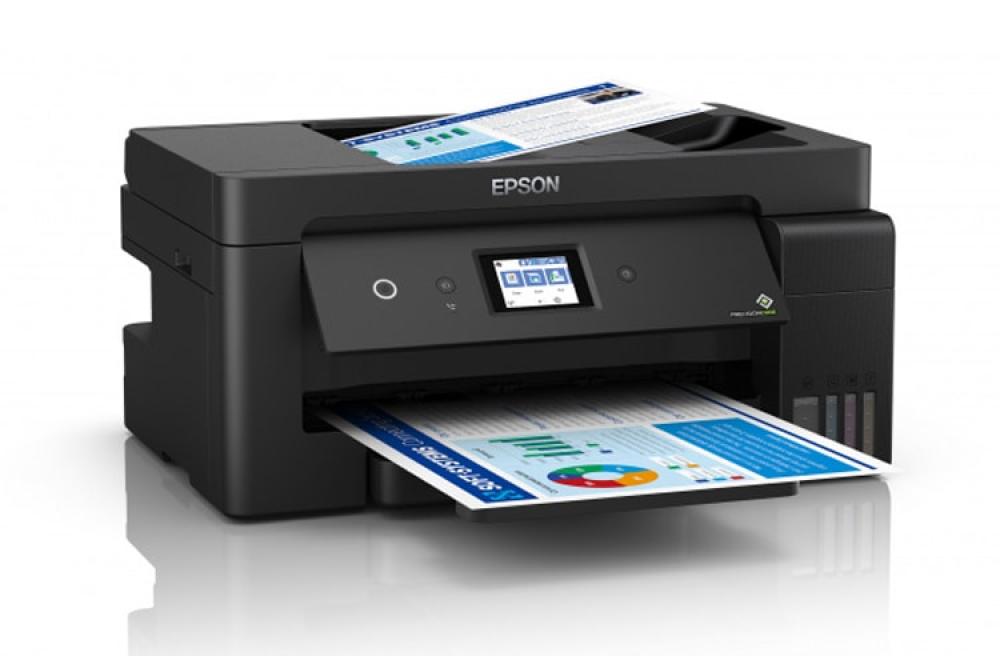 изображение МФУ Epson L14150 с оригинальной СНПЧ и чернилами - изображение 2