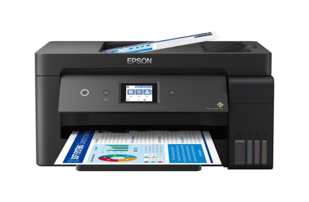 изображение МФУ Epson L14150 с оригинальной СНПЧ и чернилами ORIGINALAM.NET 127мл - изображение 1