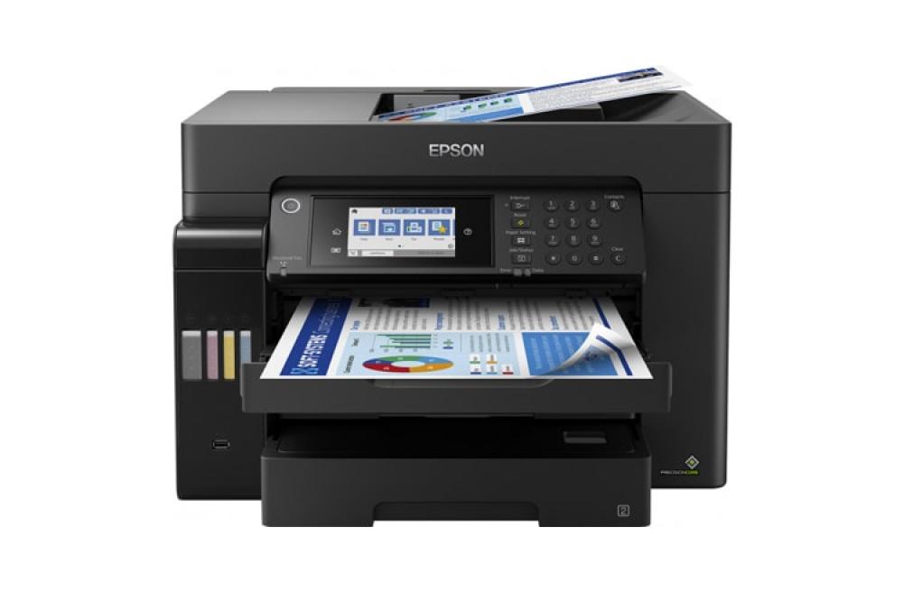 изображение МФУ Epson L15160 с оригинальной СНПЧ и чернилами - изображение 1