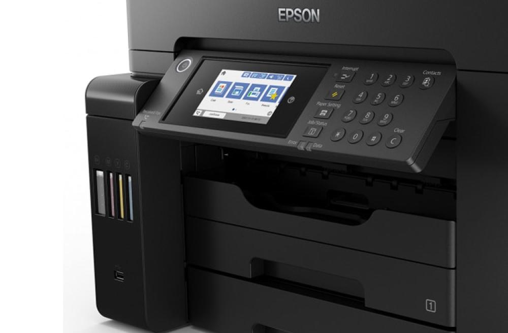 изображение МФУ Epson L15160 с оригинальной СНПЧ и чернилами - изображение 2