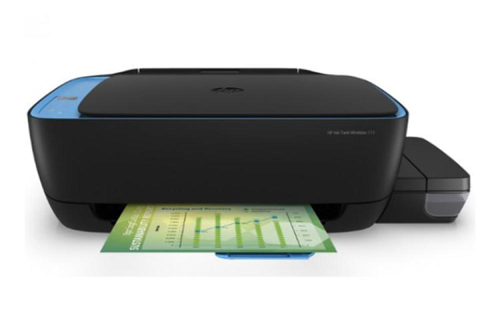 изображение МФУ HP Ink Tank 419 с оригинальной СНПЧ и чернилами INKSYSTEM (Уценка) - изображение 1