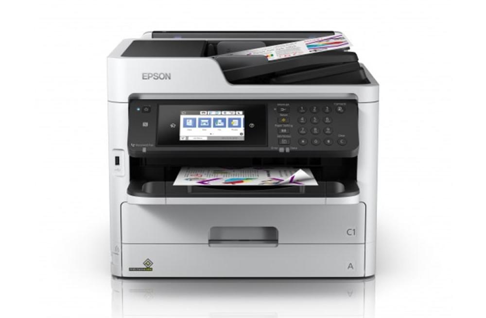изображение МФУ Epson WorkForce Pro WF-C5790DWF с СНПЧ и сублимационными чернилами - изображение 1
